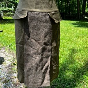 Fendi Wool Pencil Skirt